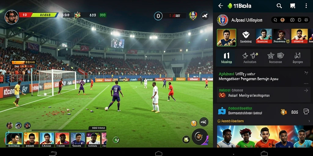 Screenshot utama 11BOLA menunjukkan antarmuka aplikasi Utility yang ramah pengguna.