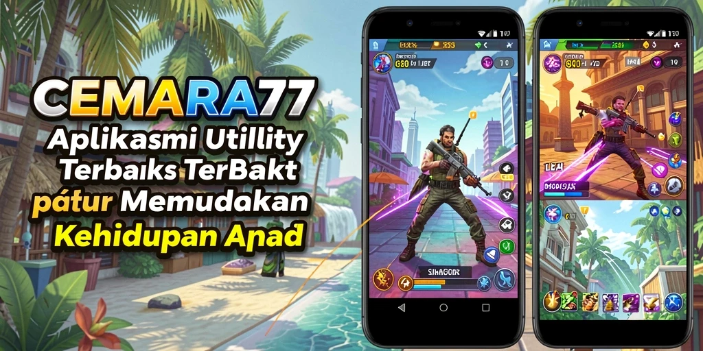 Tangkapan layar utama CEMARA77 menampilkan antarmuka aplikasi Utility yang intuitif.
