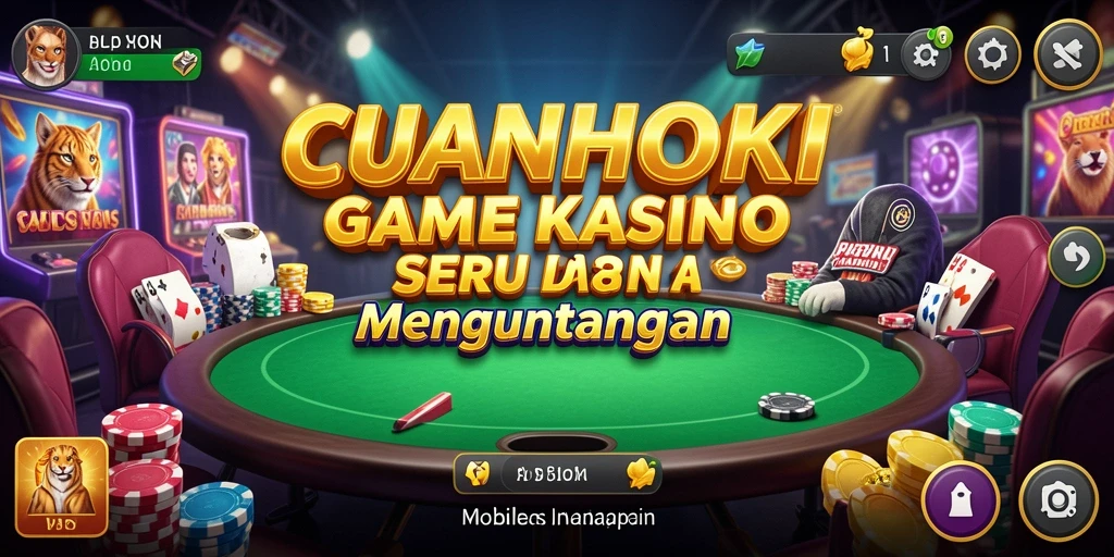 Tampilan gameplay seru di CUANHOKI dengan grafis yang menawan.
