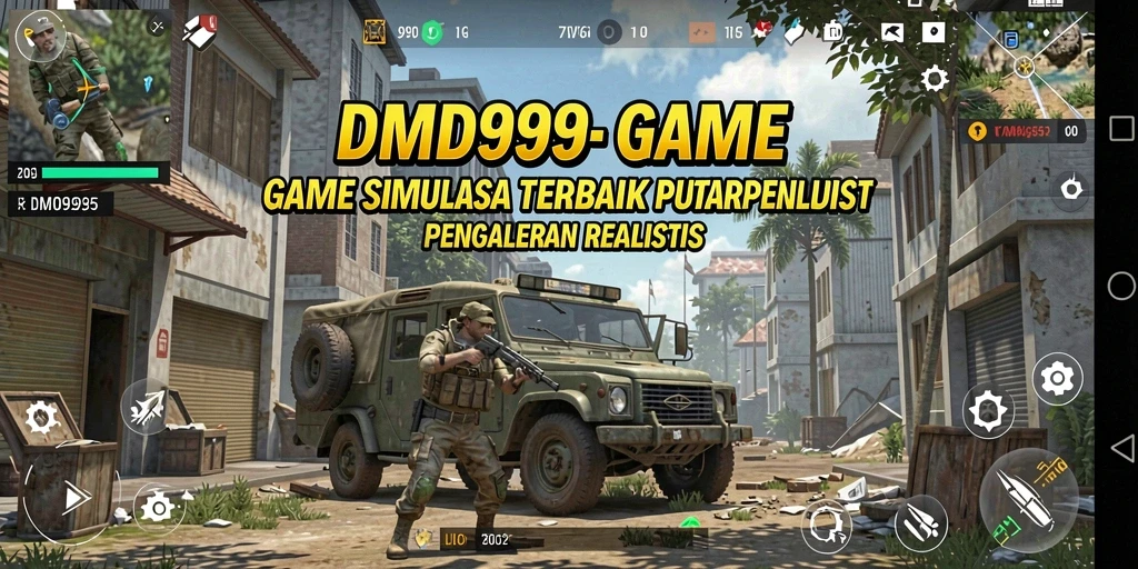 Screenshot gameplay DMD999 yang menampilkan aksi seru dalam simulasi.