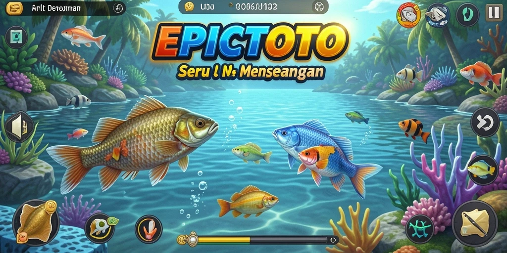 Tangkapan ikan besar dalam gameplay EPICTOTO yang menyenangkan.