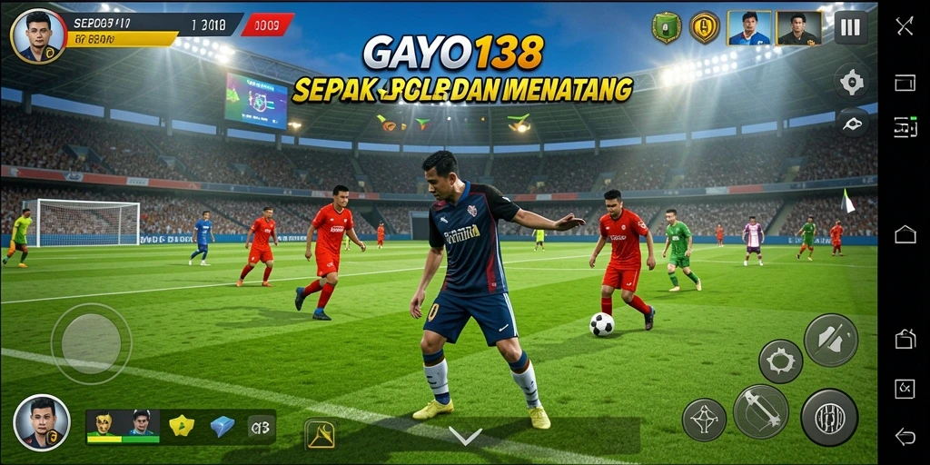 Tampilan gameplay GAYO138 yang menarik dan realistis.