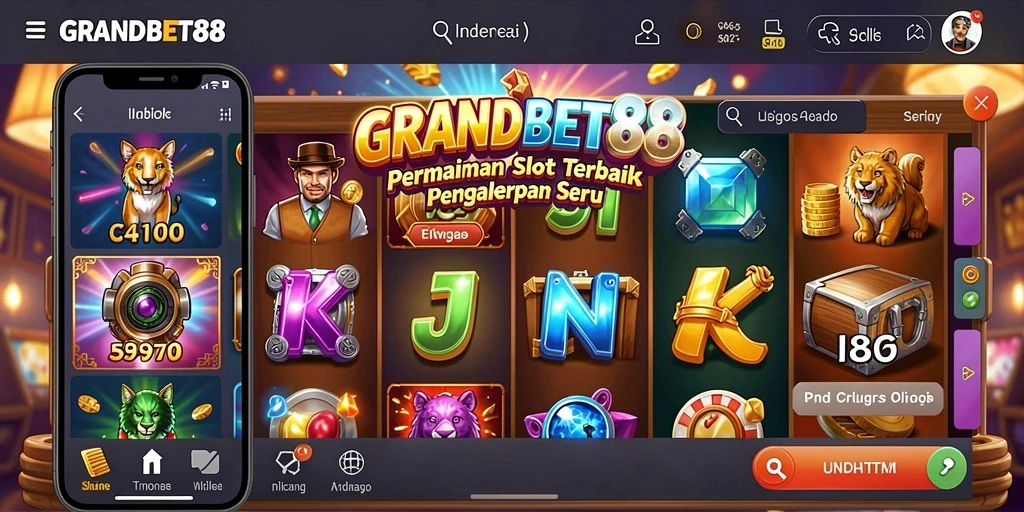 Tampilan gameplay menarik di GRANDBET88 dengan beragam slot.