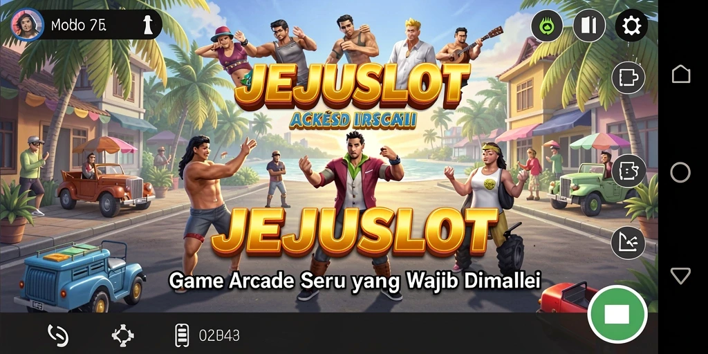 Screenshot gameplay JEJUSLOT yang menunjukkan keseruan aktivitas permainan.
