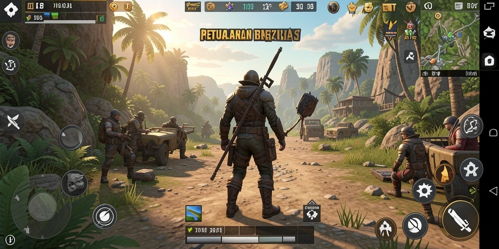 Screenshot menampilkan gameplay Open World yang memukau dalam SBOBET.
