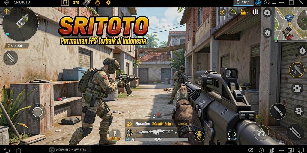 Tampilan gameplay SRITOTO yang intens dan mendebarkan.