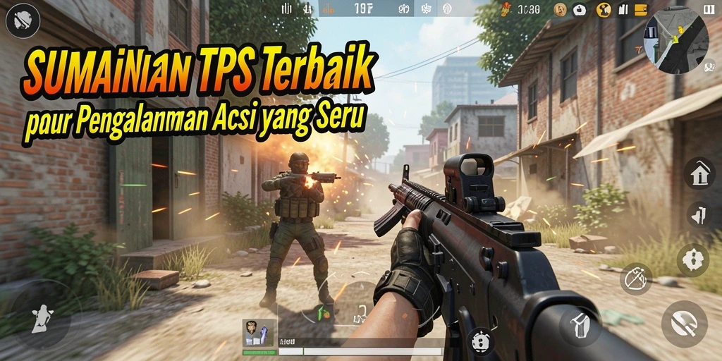 Tangkapan layar <strong>SUKA86</strong> menampilkan aksi seru dalam pertempuran TPS.