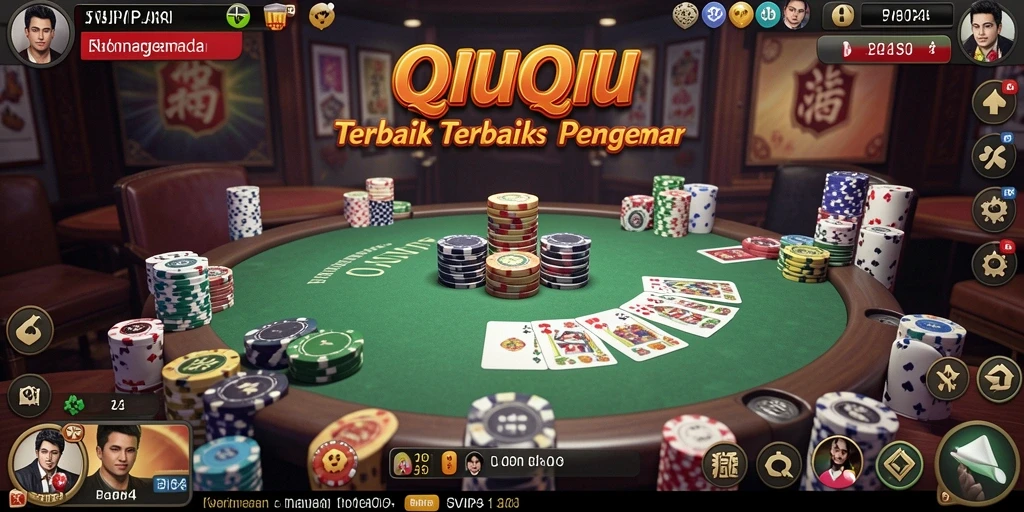Tampilan menarik dari permainan QiuQiu SVIP4 yang mendebarkan.